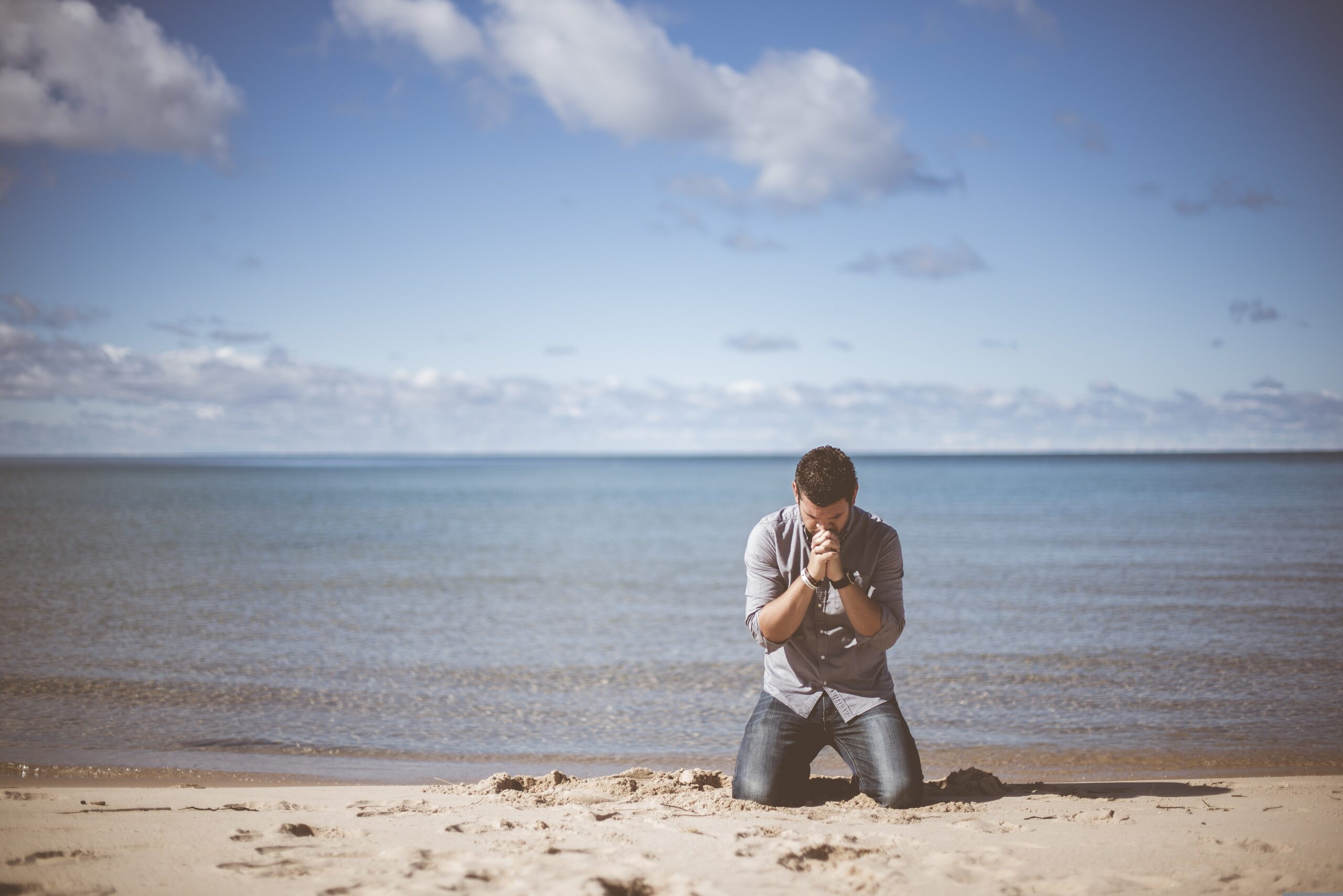 Prayer brings peace and connection to God