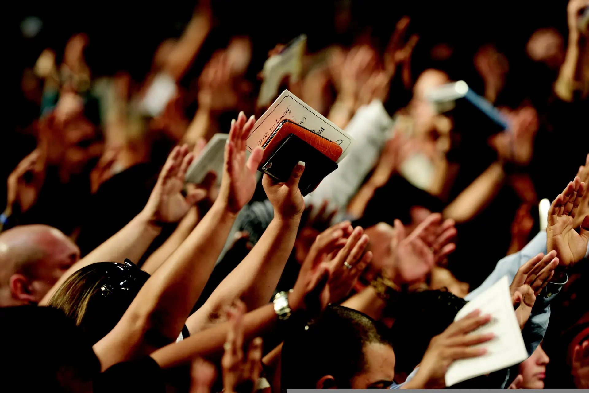 Worship shifts focus to God’s greatness